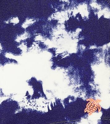 Tie-dye cotton Bermuda shorts | Vilebrequin Kids