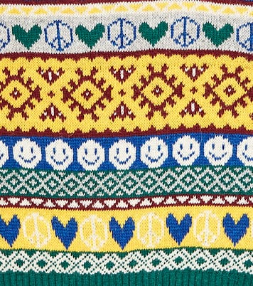 Barrie intarsia wool-blend sweater | Molo