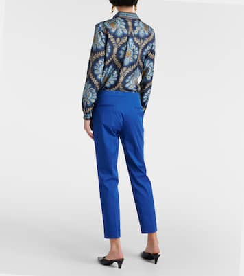 High-Rise-Hose aus einem Baumwollgemisch | Etro