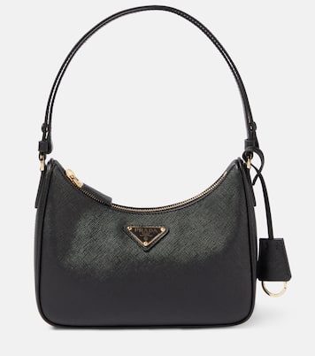 Borsa a spalla Re-Edition Mini in pelle | Prada