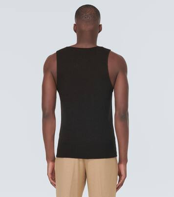 Wool sweater vest | Dries Van Noten