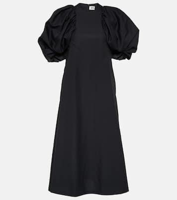 Puff-sleeve cotton poplin maxi dress | Noir Kei Ninomiya