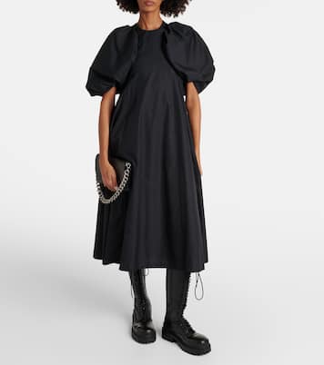 Puff-sleeve cotton poplin maxi dress | Noir Kei Ninomiya
