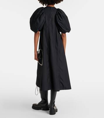 Puff-sleeve cotton poplin maxi dress | Noir Kei Ninomiya