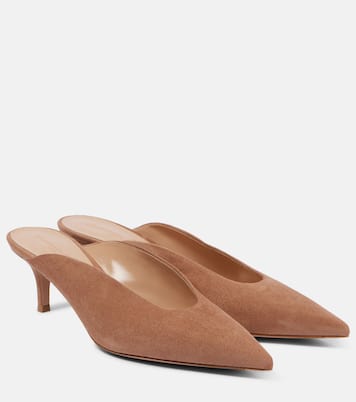 Mules en daim | Gianvito Rossi