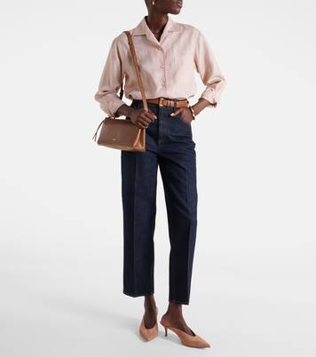 Mules en daim | Gianvito Rossi