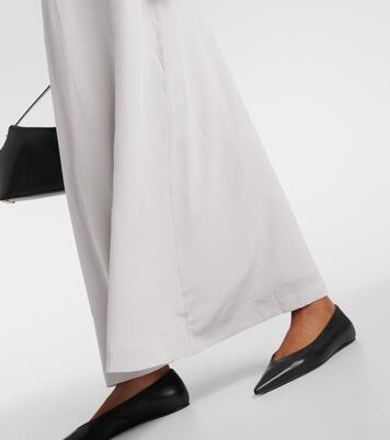 Robe longue en crêpe de soie | Toteme