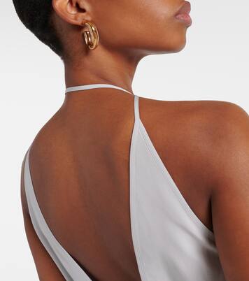 Robe longue en crêpe de soie | Toteme