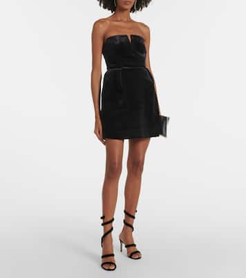 Sandalen Cleo 80 aus Samt | Rene Caovilla