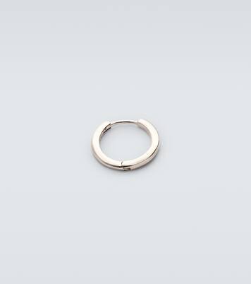 Boucle d'oreille unique en or blanc 14 ct | Mateo