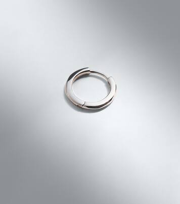 Boucle d'oreille unique en or blanc 14 ct | Mateo