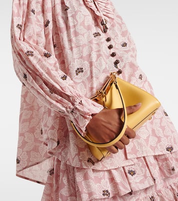 Ottie ruffled floral cotton top | Zimmermann