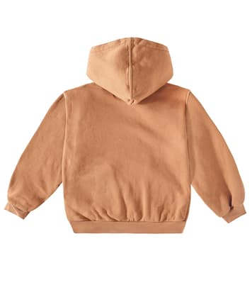 Shadow logo cotton jersey hoodie | Bobo Choses