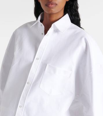 Outerwear oversized cotton poplin shirt | Balenciaga