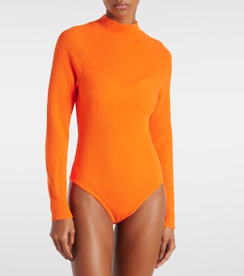 Orange knitted bodysuit | Farm Rio