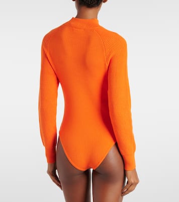 Orange knitted bodysuit | Farm Rio