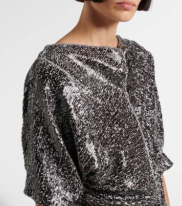 Robe longue à sequins | Dries Van Noten