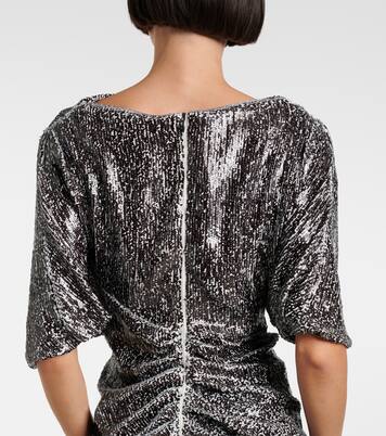 Robe longue à sequins | Dries Van Noten