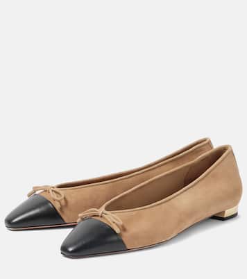 Ballerinas Gioia aus Veloursleder | Aquazzura