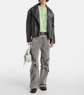 Mid-rise cotton canvas cargo pants | Acne Studios