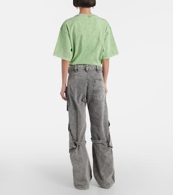 Mid-rise cotton canvas cargo pants | Acne Studios