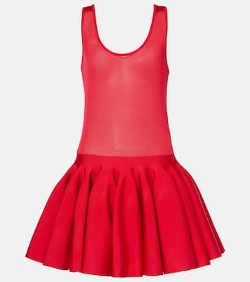 Sheer knitted minidress | Alaïa