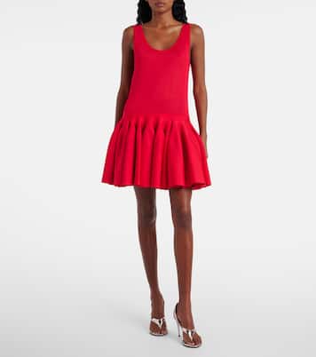 Sheer knitted minidress | Alaïa