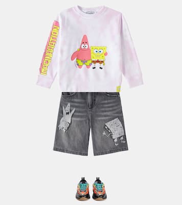 x SpongeBob printed denim shorts | Stella McCartney Kids
