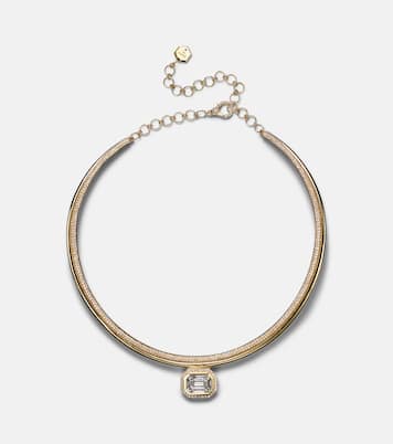 18kt gold necklace with diamonds | Shay Jewelry