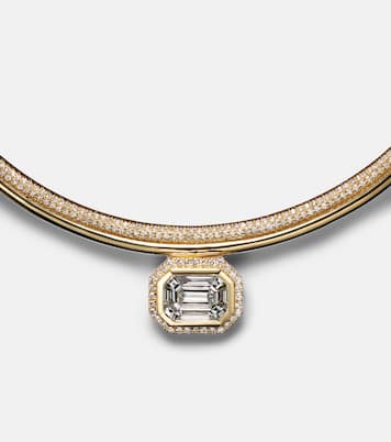 18kt gold necklace with diamonds | Shay Jewelry