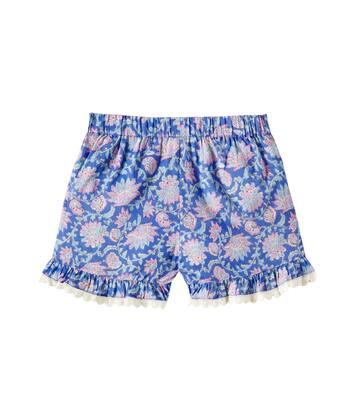 Printed cotton voile shorts | Louise Misha