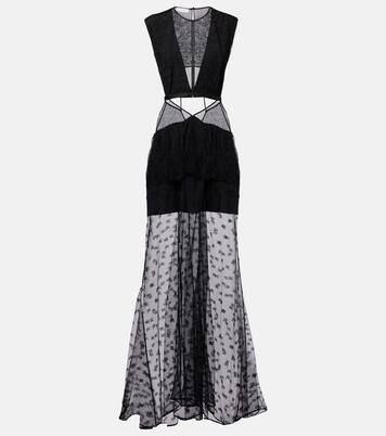 Robe longue en dentelle | Stella McCartney