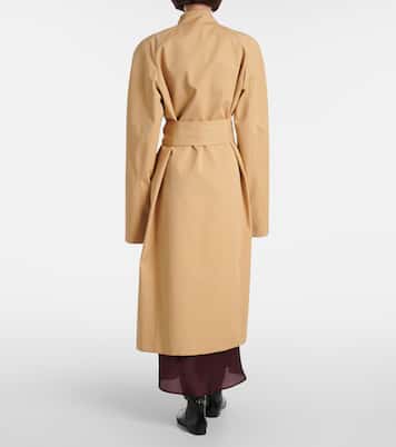 Cappotto Lagden in gabardine di cotone | Khaite