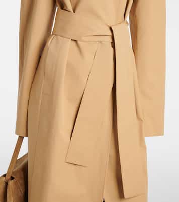 Cappotto Lagden in gabardine di cotone | Khaite