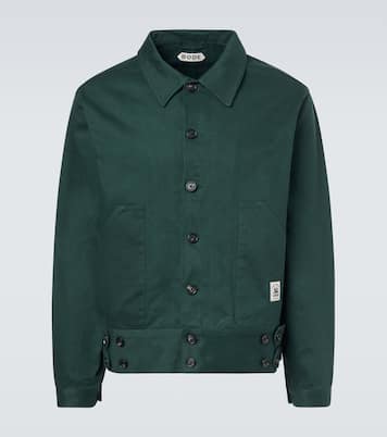 Knolly Brook cotton twill jacket | Bode