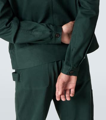 Knolly Brook cotton twill jacket | Bode
