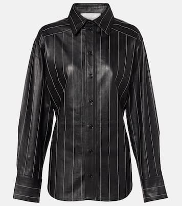 Hemd aus Leder | Victoria Beckham