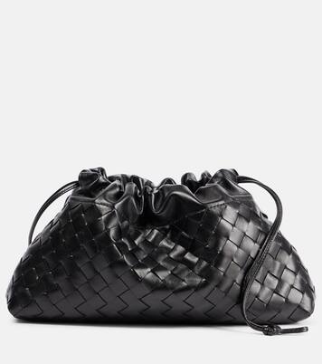 Dustbag Soirée Medium leather clutch | Bottega Veneta