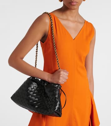 Dustbag Soirée Medium leather clutch | Bottega Veneta