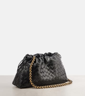 Dustbag Soirée Medium leather clutch | Bottega Veneta