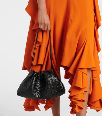 Dustbag Soirée Medium leather clutch | Bottega Veneta