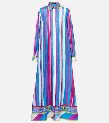 Striped silk kaftan | Dolce&Gabbana