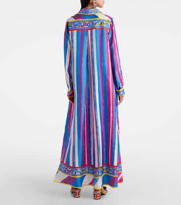 Striped silk kaftan | Dolce&Gabbana