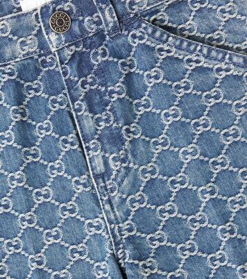 GG jacquard jeans  | Gucci Kids