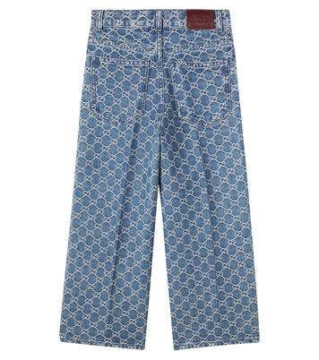 GG jacquard jeans  | Gucci Kids