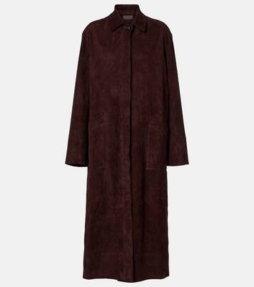 Mantel aus Veloursleder | Stouls