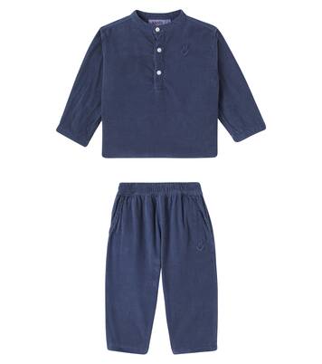 Baby Enoz and Sois cotton shirt and pants set | Molo