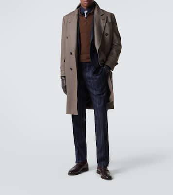 Soprabito doppiopetto in lana | Thom Sweeney