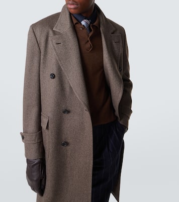 Soprabito doppiopetto in lana | Thom Sweeney