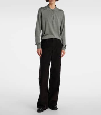 Polopullover Lilienne aus Seide | The Row